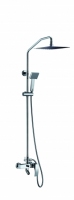 Zestaw wannowo-prysznicowy natynkowy  LIWIA LIW-ZWPN.500C